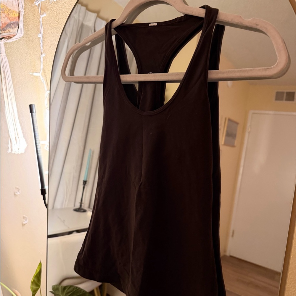lululemon athletica Black Tank Top